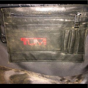 Tumi LEATHER Travel Bag